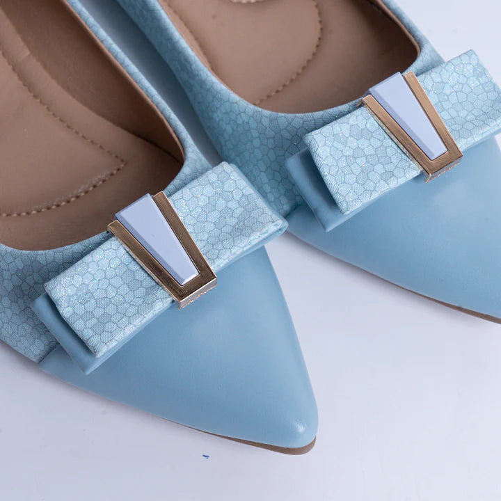 Celestial Bow Flats - Blue